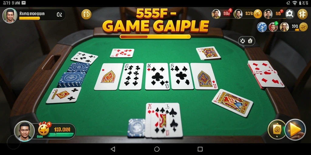 Tampilan gameplay Gaple yang terlihat menarik dan interaktif.