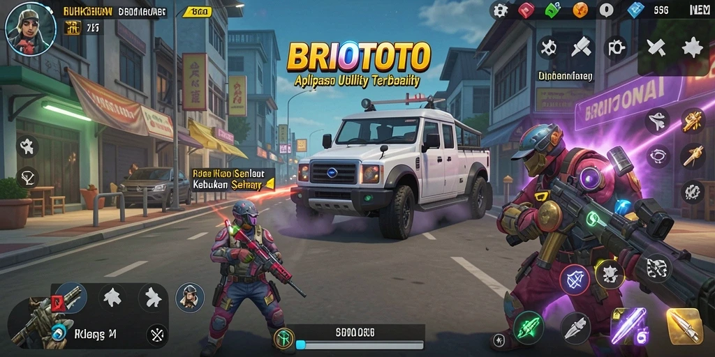 Tampilan antarmuka utama BRIOTOTO dengan fitur pengingat.