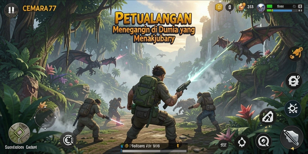 Gameplay seru di dunia petualangan CEMARA77.
