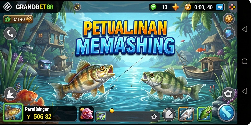 Tangkapan ikan yang mengesankan dalam gameplay GRANDBET88.