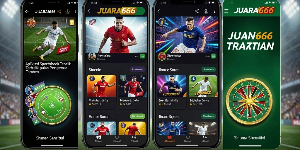 Tampilan screenshot JUARA666 dengan fitur taruhan olahraga yang menarik.