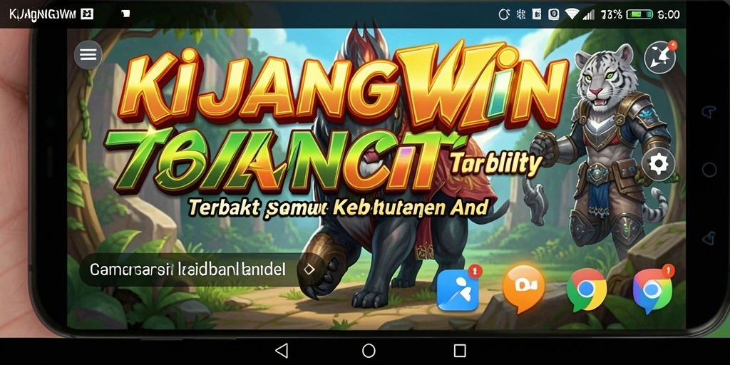 Tampilan antarmuka utama KIJANGWIN yang intuitif dan menarik.