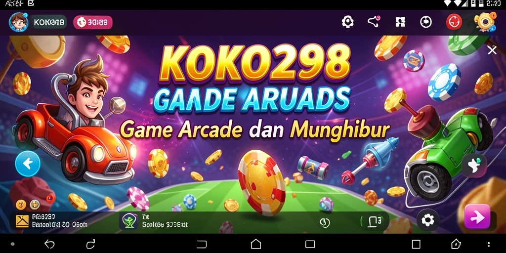 Tampilan gameplay seru KOKO288 dengan berbagai tantangan menarik.