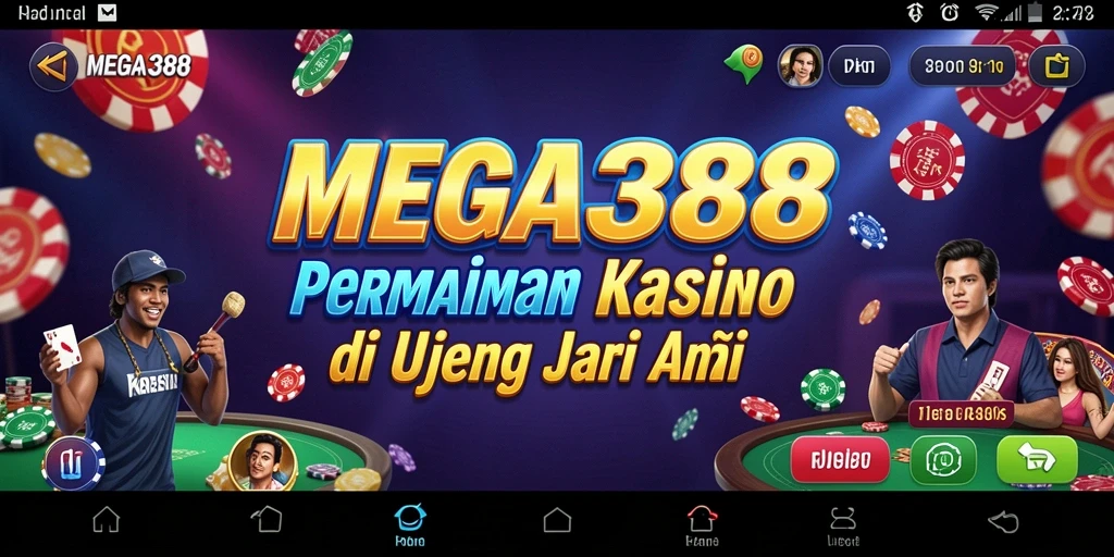 Tangkapan layar gameplay MEGA388 dengan grafis menawan dan fitur menarik.