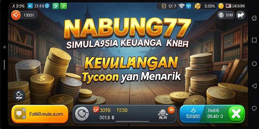 Screenshot gameplay NABUNG77 menampilkan interaksi manajerial yang menarik.