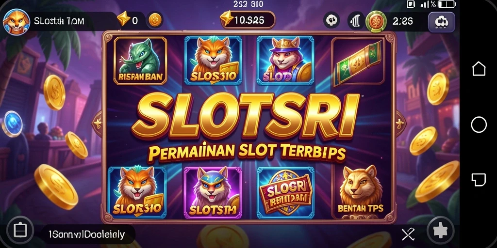 Tampilan menakjubkan gameplay SLOTSRI menarik perhatian pemain.