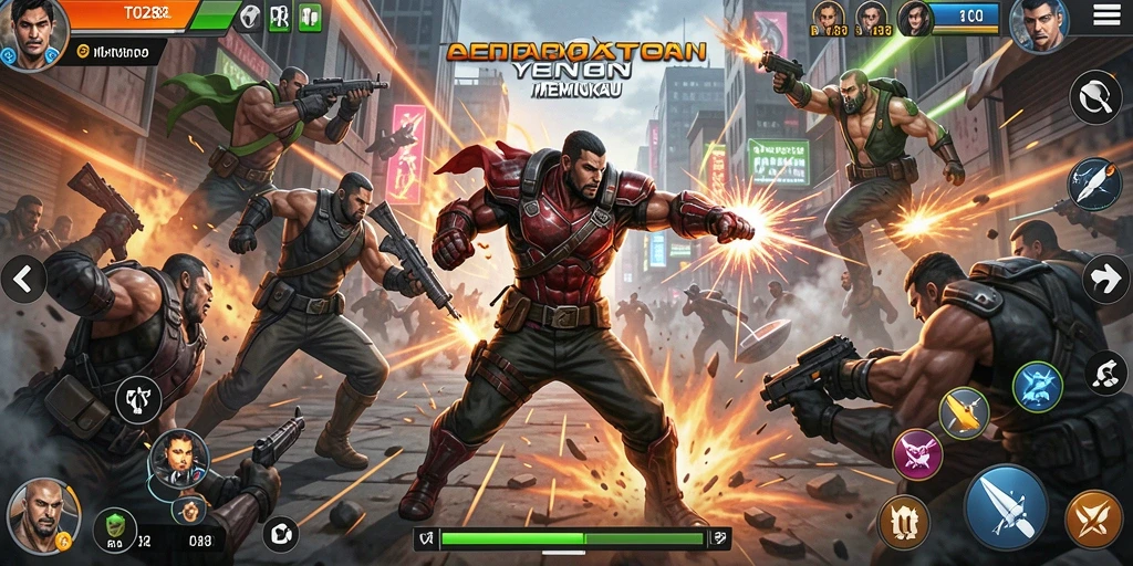 Tampilan gameplay seru dari TO288 dengan aksi mendebarkan.