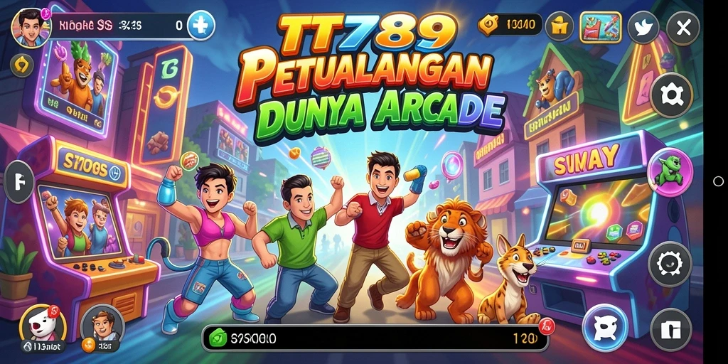 Tampilan gameplay seru dan penuh aksi di TT789.