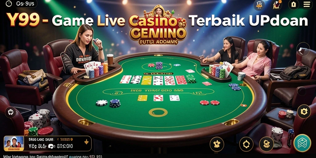 Tampilan gameplay Y89 yang menegangkan dan interaktif di Live Casino.